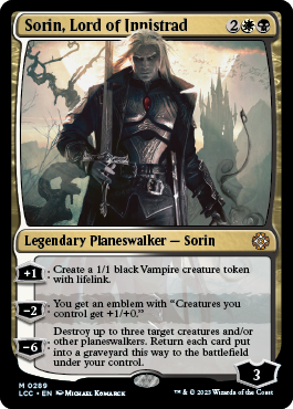 Picture of Sorin, Lord of Innistrad         